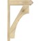 Ekena Millwork Westlake Rough Sawn Arts and Crafts Outlooker, Douglas Fir, 6"W x 22"D x 34"H OUT06X22X34WTL03RDF - alternate 2
